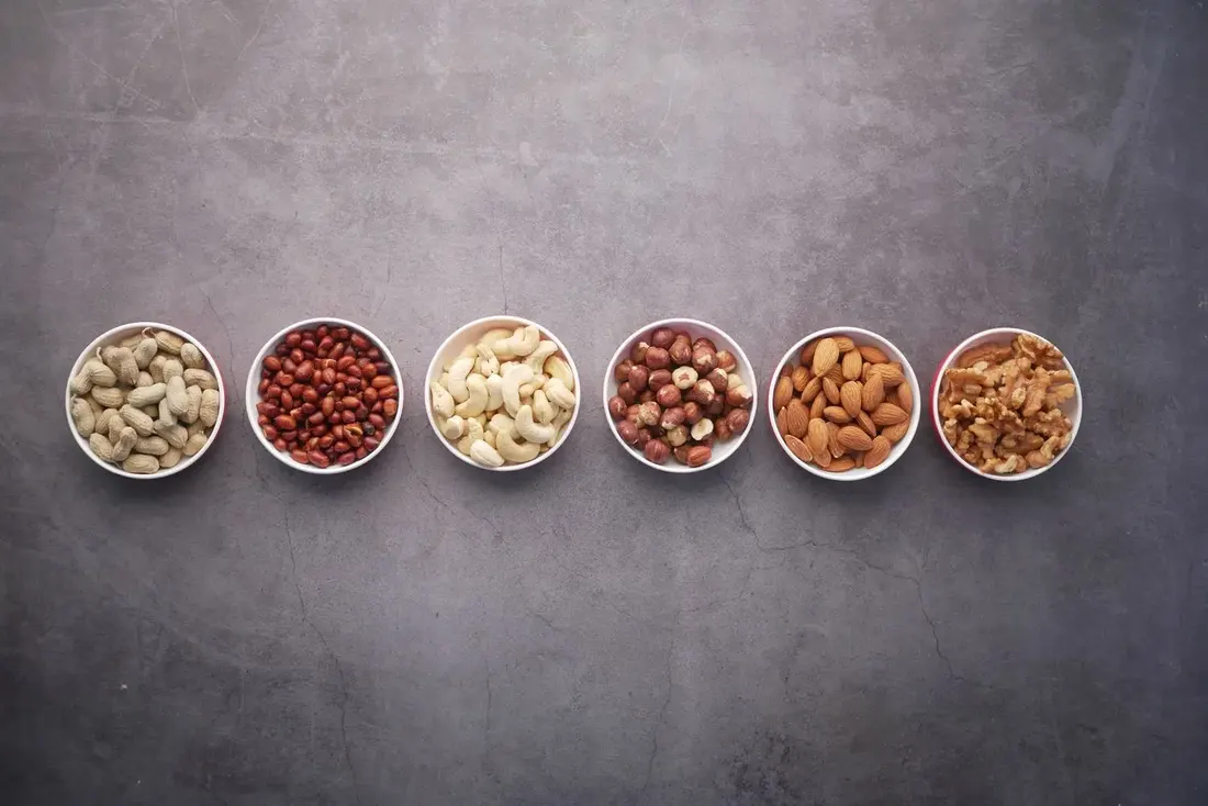 Tasting bowls arranged in a row